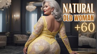 Natural Older Women Over 60💄 Fashion Tips Review Part 119