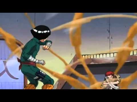 Gaara vs Rock Lee Full Fight(2) - YouTube