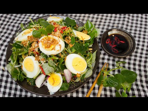 CÁCH LÀM RAU CÀNG CUA TRỘN TRỨNG VỪA NGON LẠ MIỆNG LẠI TỐT CHO SỨC KHỎE CKK