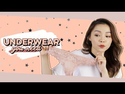 Những Loại Quần Lót Ai Cũng Phải Có ♡ Underwears All Girls Need ♡ TrinhPham