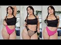 Sexy Affordable Thong Try on Haul! [DEC 2022] | Hello Peachiee