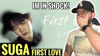 [American Ghostwriter] Reacts to:BTS Suga - 'First Love' [Han|Rom|Eng lyrics] [F