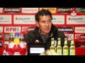 Pressekonferenz nach dem Heimspiel gegen den TSV 1860 München