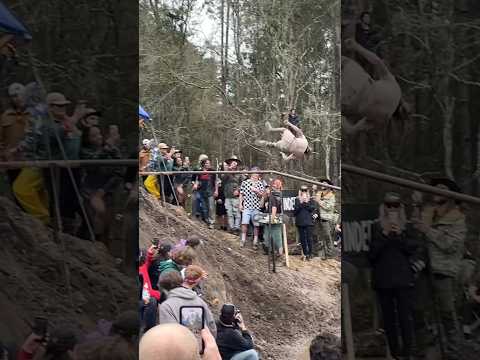 FAILURE TO FRONT FLIP DISMOUNT #SWAMPFEST #FLORIDA #SKATEBOARDING