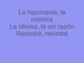 "Resistiré " Erreway + Letra "Resistiré " Erreway + Letra