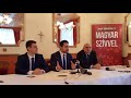 Vona Gábor kolozsvári sajtótájékoztatója (2018.03.03.)