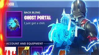 Secret SEASON 6 GHOST PORTAL Back Bling Gameplay! New EVIL SKINS Leaked! (Fortnite Battle Royale)