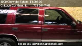 1999 Chevrolet Tahoe LT, Heated Leather, Kenwood - for sale