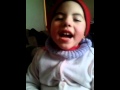 bebe de 3 años con mente de grande!!
