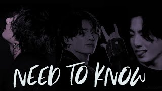 Jungkook Need To Know Fmv