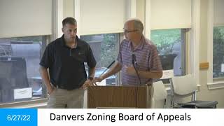 Zoning Board of Appeals - 6/27/22