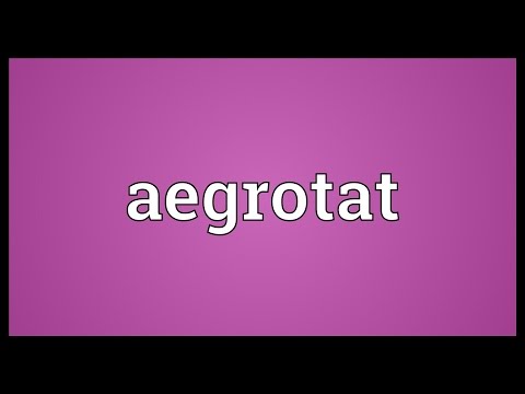Header of aegrotat