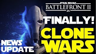 Star Wars Battlefront 2 | NEWS UPDATE | SEASON 3 CLONE WARS | New HEROES and GEONOSIS | EA Play 2018