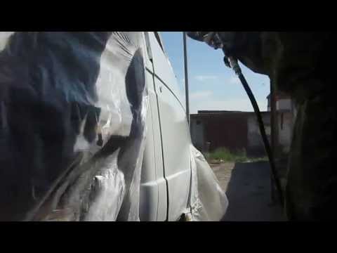 Покрасить газель своими руками видео