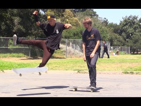 LIVE SKATE SUPPORT | SUPER FLICK TRE DOUBLE FLIPS!