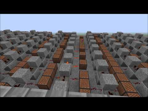 Minecraft Note Blocks - Dragon Soul (Dragon Ball Z Kai theme...
