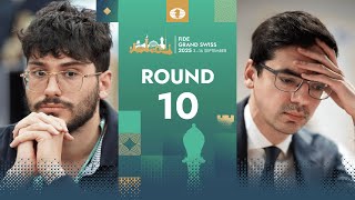 Alireza Firouzja Vs Anish Giri Fide Grand Swiss 2025 Round 10 Board 1