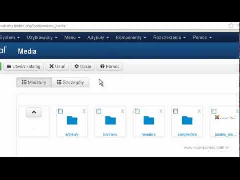 4 kurs joomla 3 0 wstawianie grafiki plu opcje indywidualne artykułu