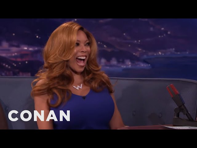 Conan Is Visibly Creeped Out By Wendy Williams’ Story About Son Walking In On Her And Husband - Video
