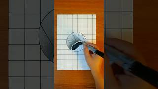 Drawing A 3D Hole On Paper 3D Drawing