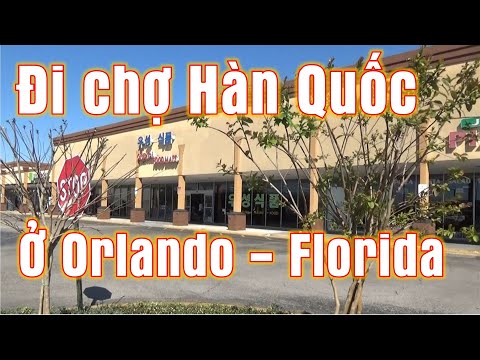 Đi Chợ Hàn Quốc ở Orlando Florida (Cuộc sống Mỹ - Vlog 247)