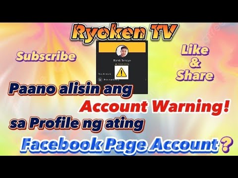 Tutorial | How to remove the Account Warning in your Tutorial | How to remove the Account Warning in your