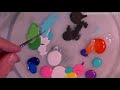 Bright Flower Nail Art on a Rainbow of Retro Colors: robin moses easy nails design tutorial 515
