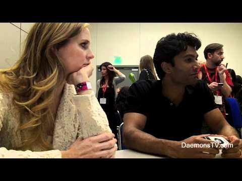 Anne Dudek and Sendhil Ramamurthy Covert Affairs ComicCon 2011 Interview