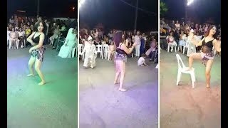 İzmir'de sünnet düğününde 18+ dans eden kadın - REZALET