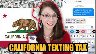 California Proposes Texting Tax