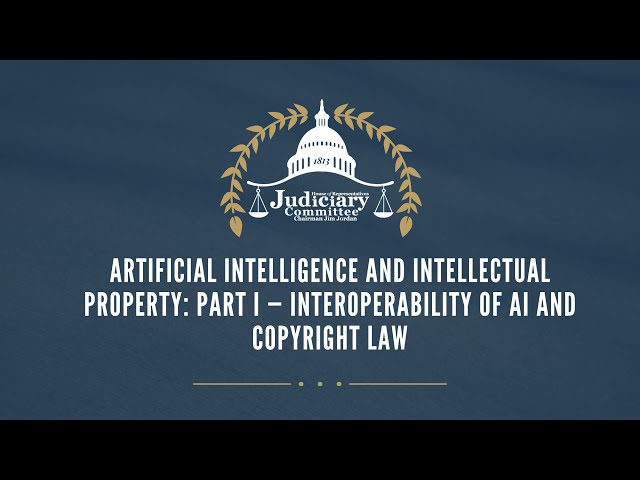 Watch Artificial Intelligence and Intellectual Property: Part I — Interoperability of AI and Copyright Law on YouTube.