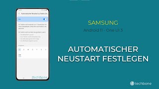 Automatischer Neustart - Samsung Android 11 - One Ui 3