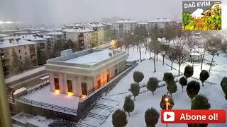 ANKARA'DAN KAR MANZARALARI