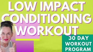 40 MINUTE WORKOUT |UPPER BODY CIRCUIT WITH CARDIO | LOW IMPACT CONDITIONING CHALLENGE | AFT