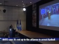 NATO says it's not up to the alliance to arrest Kadhafi