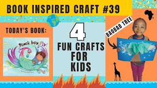 Book Inspired Crafts #39| African Earthy Crafts| HOUSEHOLD ITEMS| Activity Author