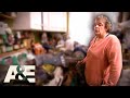 Hoarders: Woman STRUGGLES To Toss Piles of Rotten & Expired Food | A&E