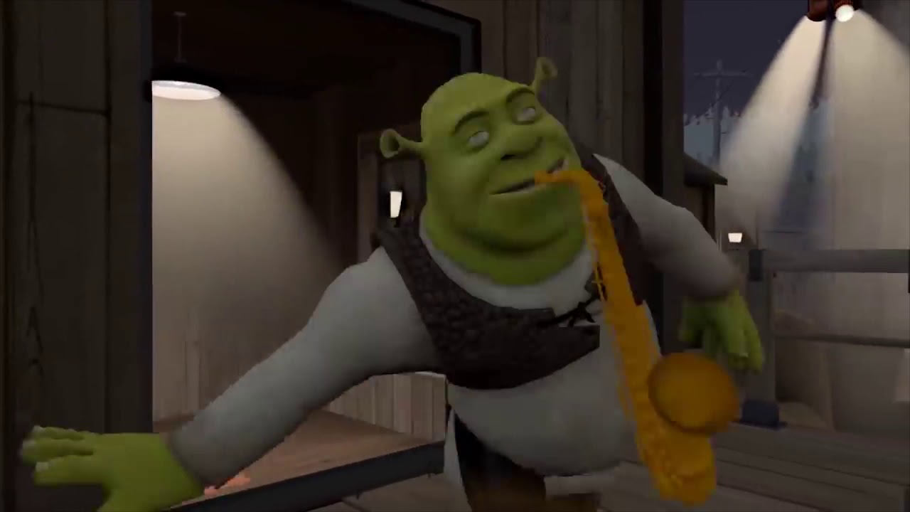 Shrek blows hard shreksophone xxx pic