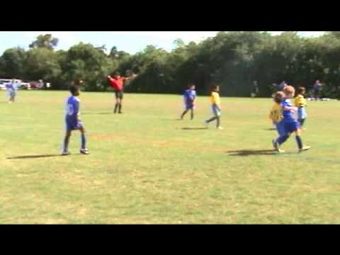 ... U9 Meg + Goal vs. Wellington Wave, Palm Beach Soccer League FYSA