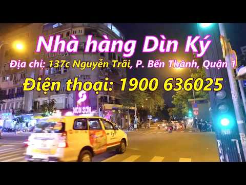 Đường Bùi Chu (Tôn Thất Tùng) Quận 1 Sài Gòn (Shang Garden & Dìn Ký)