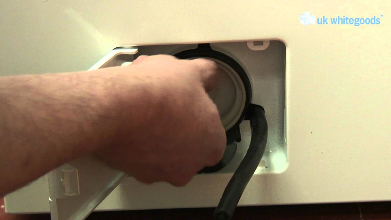 How To Clean Your Washing Machine Filter - YouTube