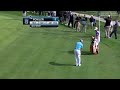 Rickie Fowler makes a beautiful chip for birdie at Northern Trust