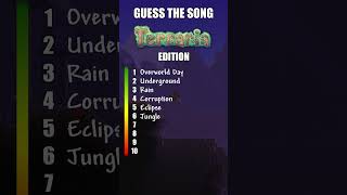 Guess The Song Terraria Edition