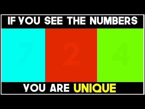 Play this video WHAT NUMBER DO YOU SEE? - 98 FAIL  Eye Test
