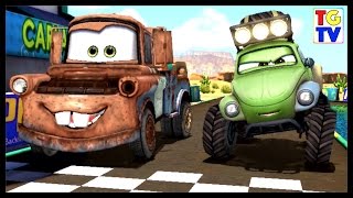 Disney Pixar Cars Shifty Vs Tow Mater Cars Fast As Lightning