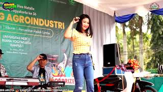 No Komen - Riris Arista, Goyang Bareng Mahasiswa Umby Jogja, Walaupun Panas Tetap Semangat