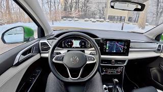 2025 Volkswagen Taos - Pov Winter Driving Impressions