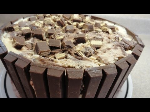 Kit Kat Candy Bar Ice Cream Cake -...