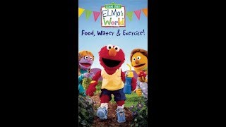 Elmos World Food, Water & Exercise 2005 Vhs