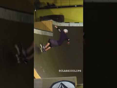 PLG Pierre Luc Gagon Skates the Volcom Vert Ramp 2002 Classic Skateboarding Shorts